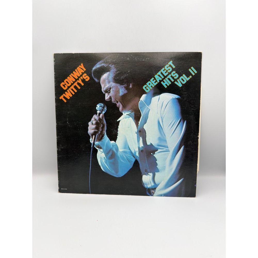 Conway Twitty Greatest Hits Vol. 2 Vinyl LP Record Vintage Music Country 70s